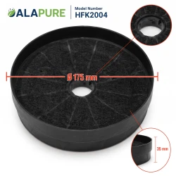 Alapure Aktivkohlefilter geeignet für Etna HF2004 / 735140