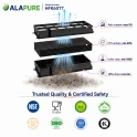 Alapure Aktivkohlefilter geeignet für Electrolux MCFE18 / 4055356002 / Typ 60