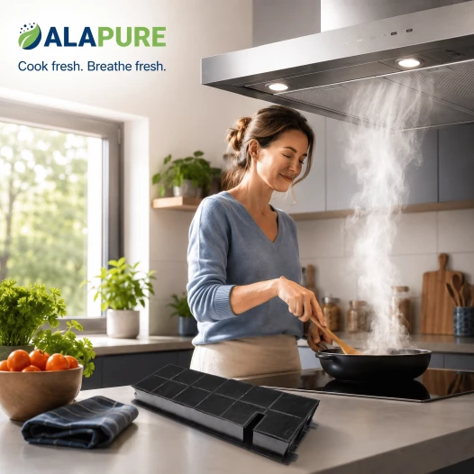 Alapure Aktivkohlefilter geeignet für Electrolux MCFE18 / 4055356002 / Typ 60