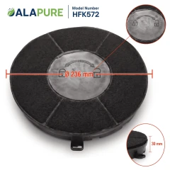 Alapure Aktivkohlefilter geeignet für Atag ACC926 / 724100
