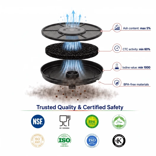 Whirlpool Kohlefilter AMC037 / 480122101262
