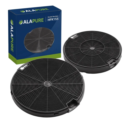 Alapure Aktivkohlefilter geeignet für Electrolux MCFE09 / 9029800548 / EFF75 (2er-Pack)