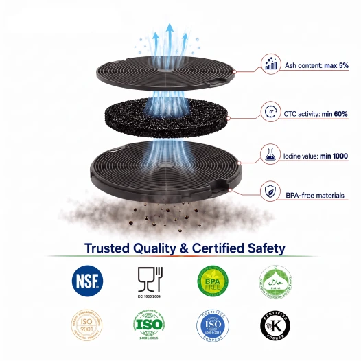 Pelgrim Kohlefilter KF27 / 724648 / ACC931 (2er-Pack)