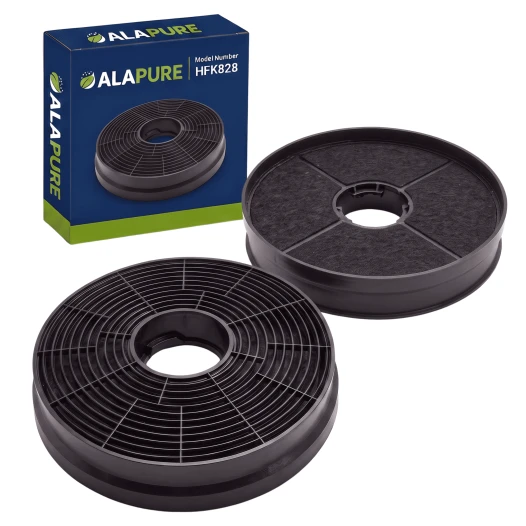 Alapure HFK828 Kohlefilter passend für Rosieres Kohlefilter KFC6961 / 35602288