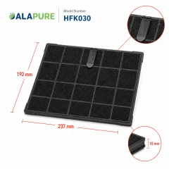 Alapure Aktivkohlefilter geeignet für Airforce AFFCAF16 (2er-Pack)