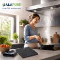 Alapure Aktivkohlefilter geeignet für Baumatic KFBK-2 (2 Stk.)