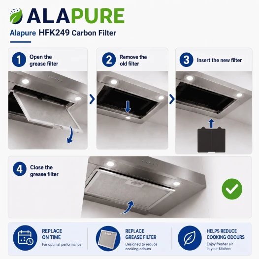 Alapure Aktivkohlefilter geeignet für Gaggenau 00703134 / 703134