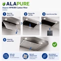 Alapure HFK004 Aktivkohlefilter geeignet für 901497 / 690073210