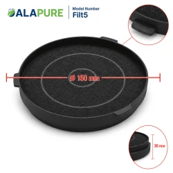 Alapure Aktivkohlefilter geeignet für Stoves 082634487