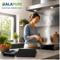 Alapure Aktivkohlefilter geeignet für Junker 11026771 / DHZ5346 / 00705432 / 705432