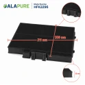 Alapure HFK2296 Aktivkohlefilter geeignet für 11022296 / DWZ0DX0A0 / LZ10DXA00