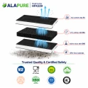 Alapure HFK229 Aktivkohlefilter geeignet für 00434229 / 434229 / DHZ4506 / KF280001 / LZ45501