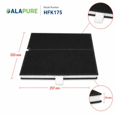 Alapure Aktivkohlefilter geeignet für Bosch 00361047 / 361047