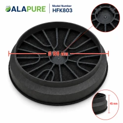 Alapure HFK803 Geeignet für Balay 00796390 / 796390 / DHZ5276 Kohlefilter