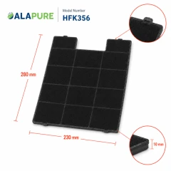 Alapure Aktivkohlefilter geeignet für Amica FWK 280 / KF17133 / FWK-280
