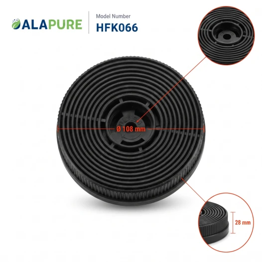 Alapure Kohlefilter passend für Klarstein Kohlefilter 10032844