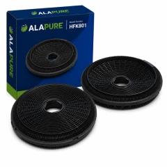 Alapure Aktivkohlefilter geeignet für AEG ECFB02ST / 89992564 / Model190 Kohlefilter / ECFB02 (2St.)