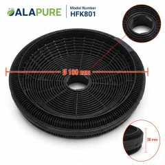 Alapure Aktivkohlefilter geeignet für AEG ECFB02ST / 89992564 / Model190 Kohlefilter / ECFB02 (2St.)