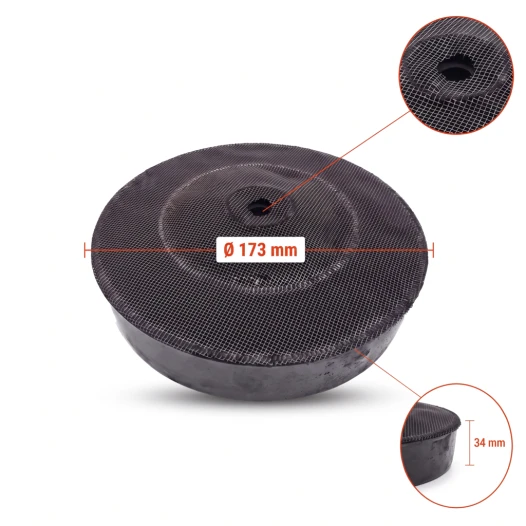 Zanussi Kohlefilter 9029793792 / MCFE41