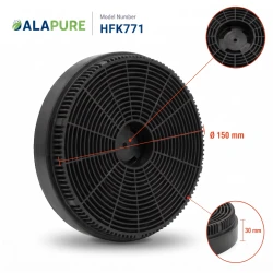 Alapure Kohlefilter passend für PKM Kohlefilter CF155