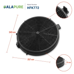 Alapure Kohlefilter passend für PKM CF150 (2 Stück)