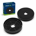 Alapure OdourClean Kohlefilter passend für Juno JDWK907S3 (2 Stück)