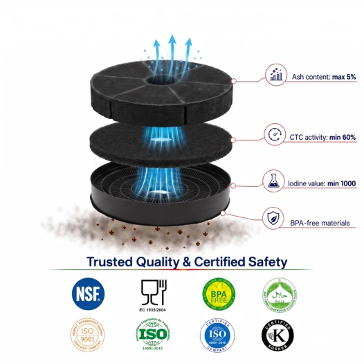 AEG OdourClean Kohlefilter DVK5661HB / DVE5961HB / GD5970V (2 St.)