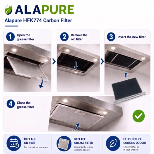 Alapure Kohlefilter passend für Brandt 74X5226