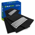 Alapure Aktivkohlefilter geeignet für Brandt 74X7954 (3 Stück)