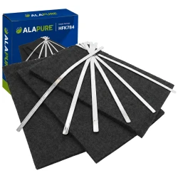 Alapure Aktivkohlefilter geeignet für DeDietrich AS0062460 (3 Stück)