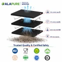 Alapure Aktivkohlefilter geeignet für Brandt AS0062460 (3 Stück)