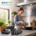 Alapure Aktivkohlefilter geeignet für Brandt AS0062460 (3 Stück)