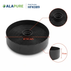 Alapure HFK089 Kohlefilter passend für Inventum Kohlefilter KS61