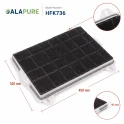 Alapure Aktivkohlefilter geeignet für Balay 00460736 / 460736