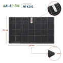 Alapure Aktivkohlefilter geeignet für Airforce AFFCAF25-27