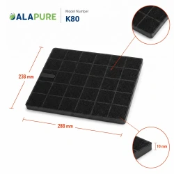 Alapure Kohlefilter geeignet für Airone FCR
