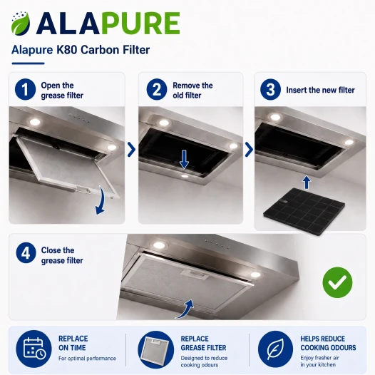 Alapure Kohlefilter geeignet für Foster 9700400