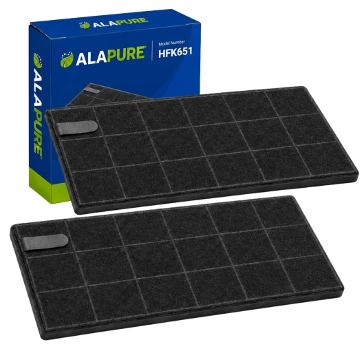 Alapure Kohlefilter geeignet für Whirlpool 482000005727 (2 St.)
