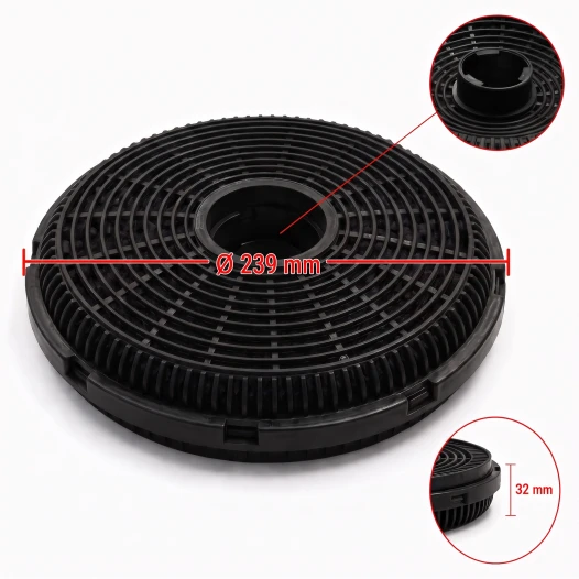 Beko Kohlefilter KF9197060046 / 9197060046