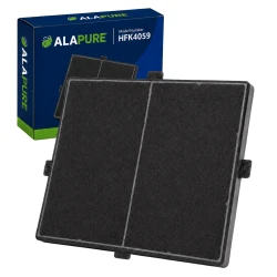 Alapure HFK4059 Kompatibel mit Miele Kohlefilter DKF12-1 / DUMF12