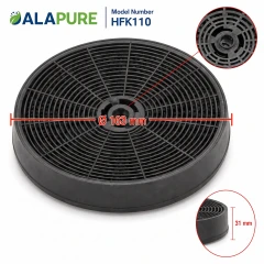 Alapure Kohlefilter passend für Mican FWP-18 / 1161077 (2 Stück)