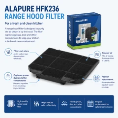 Alapure Aktivkohlefilter geeignet für Franke 1120016756 / 445934 / EFF72