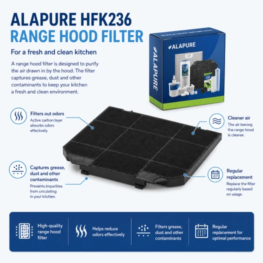 Alapure Aktivkohlefilter geeignet für Roblin 5403008 / 445934