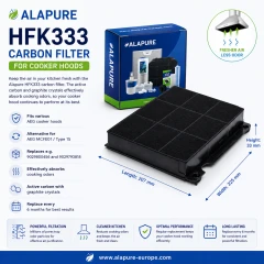 Alapure Aktivkohlefilter geeignet für AEG MCFE01ST / 9029800456 / Type 15 / 9029793818 / MCFE01