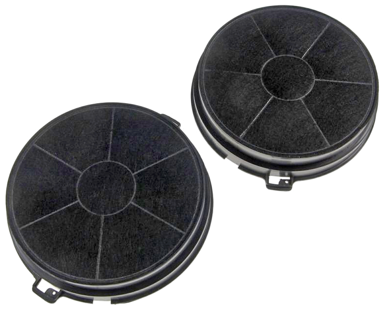 Alapure Aktivkohlefilter geeignet für Beko KF9189387005 / 15596 (2 Stck.)