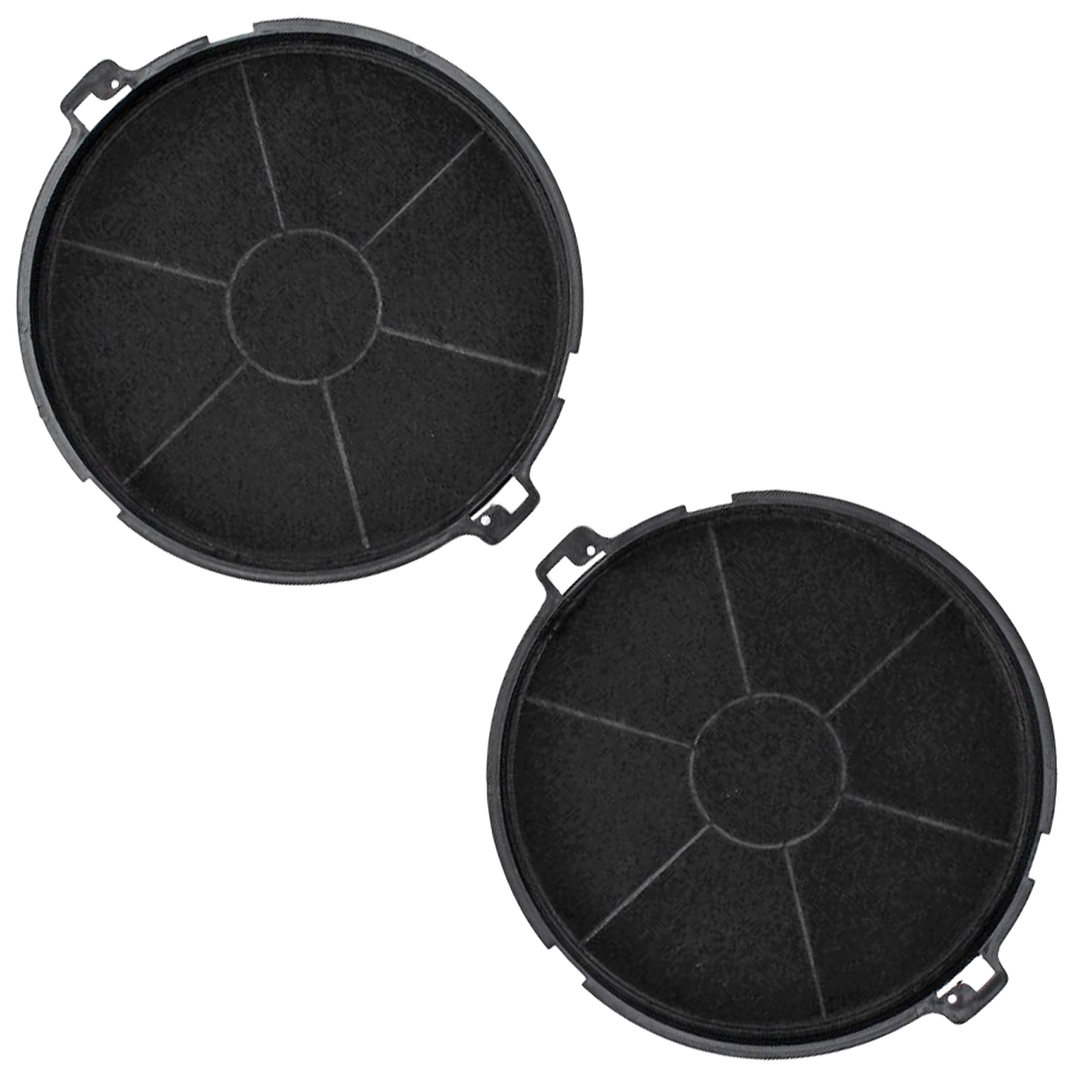 Alapure Aktivkohlefilter geeignet für Beko KF9189387005 / 15596 (2 Stck.)