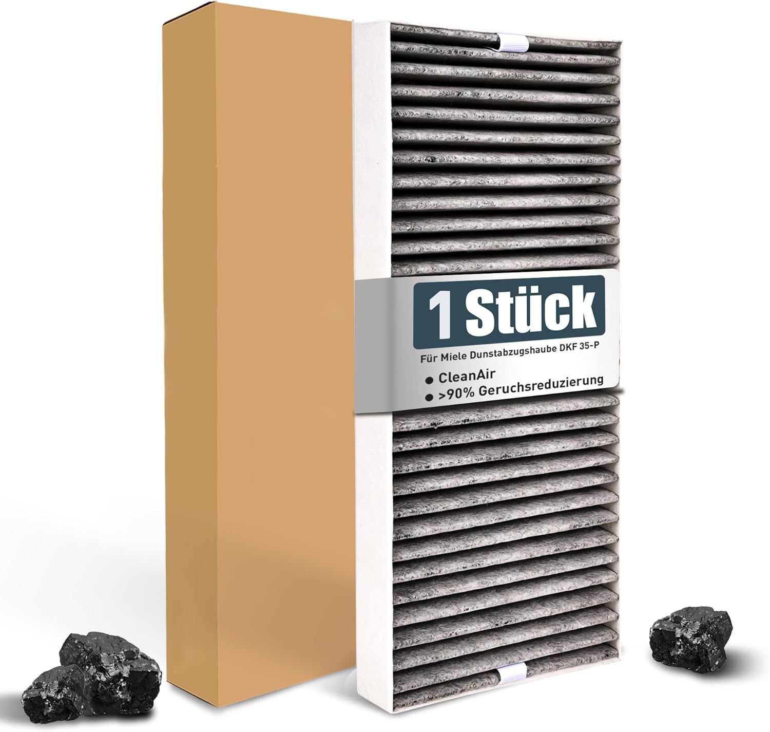 Alapure Kohlefilter passend für Miele DKF 35-P