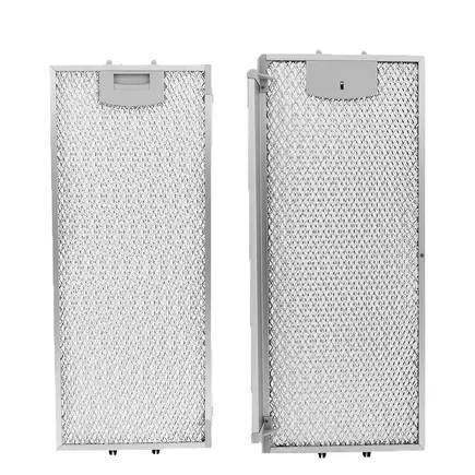 Siemens Metall-Fettfilter Set 434105 + 434107 (2St.) | Vorder- & Rückseite | 455x188x6 mm & 405x209x8 mm