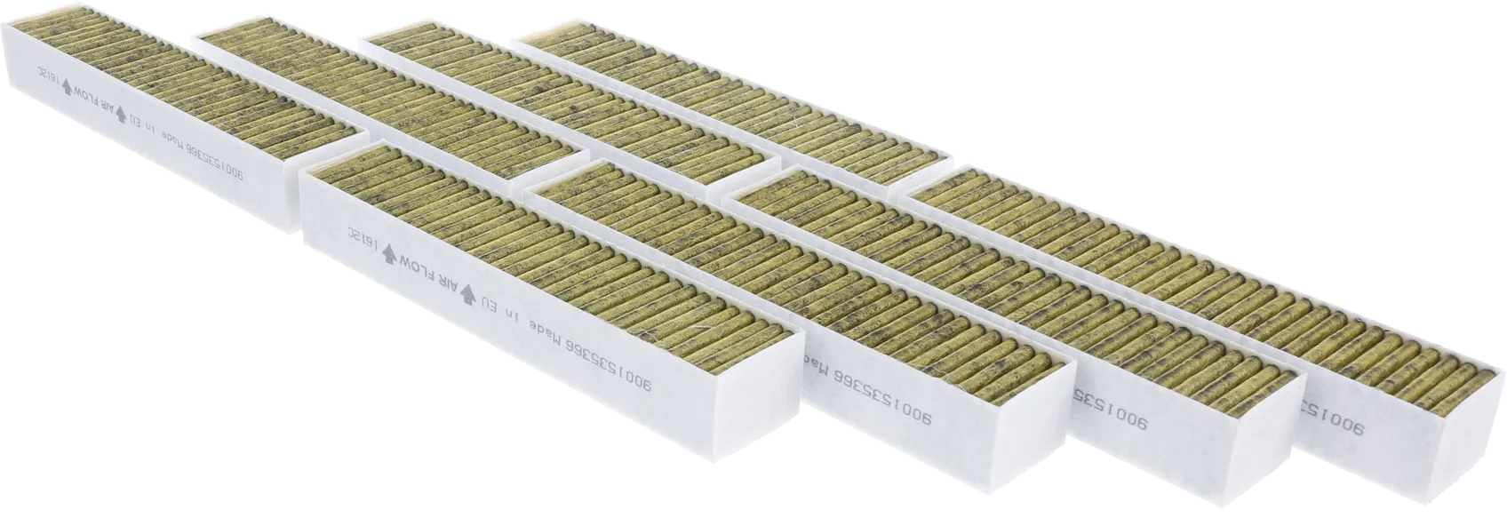 Alapure CleanAir Plus Aktivkohlefilter geeignet für Neff 17005512 / Z92WWB1X6